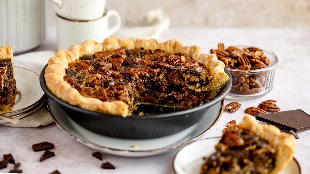 Chocolate Chunk Pecan Pie