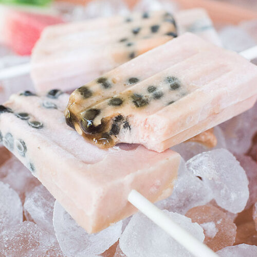 Watermelon Boba Popsicles xoxoBella