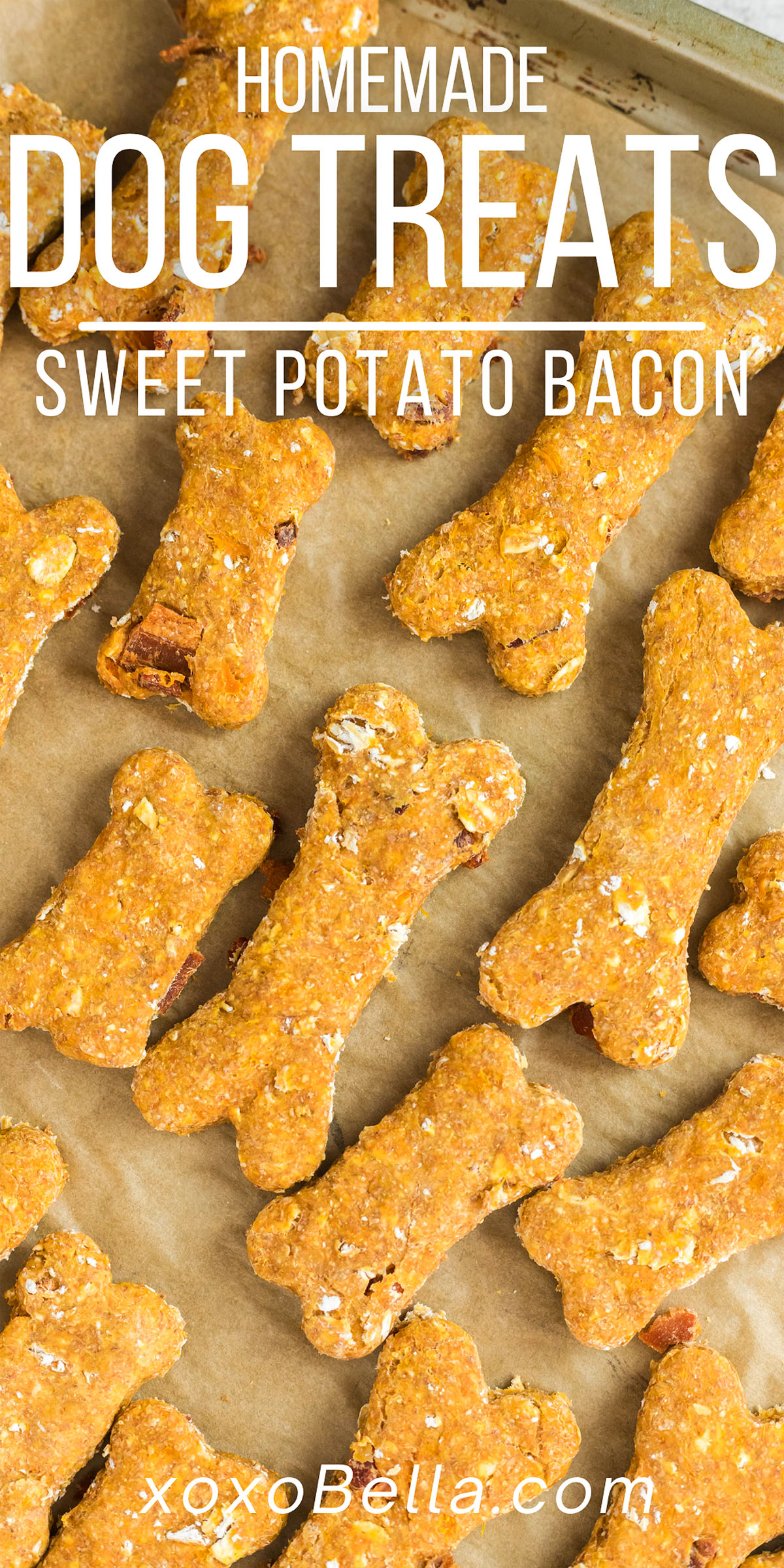 Sweet Potato and Bacon Dog Treat Recipe xoxoBella