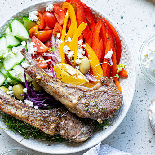 Juicy Greek Lemon Baked Pork Chops xoxoBella