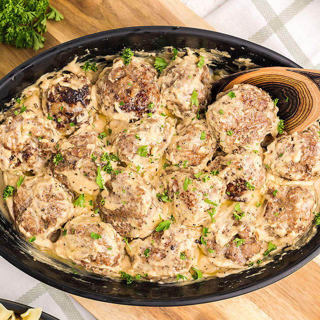 Copycat Ikea Swedish Meatballs Recipe xoxoBella
