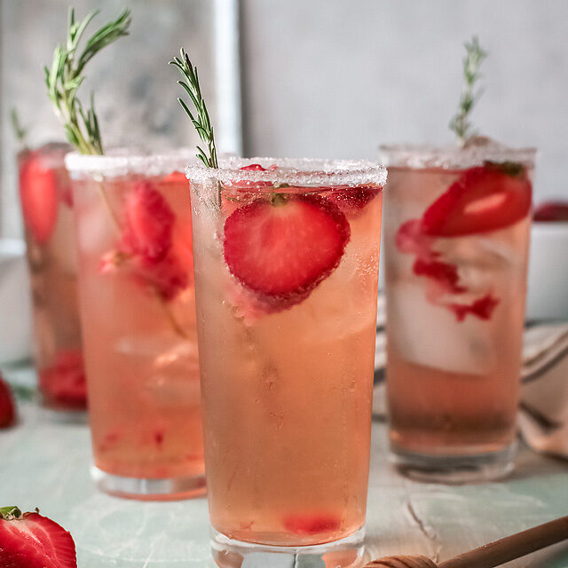 Strawberry Paloma Tequila Cocktail with Fresh Grapefruit Juice xoxoBella