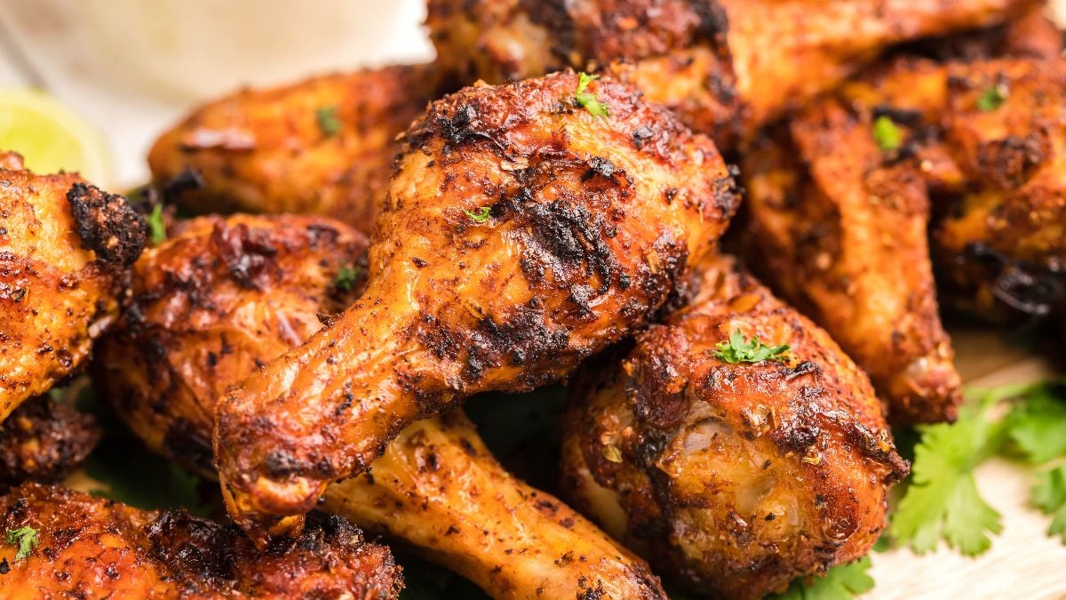 Air Fryer Chipotle Chicken Wings