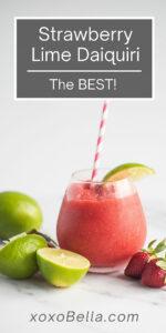 Frozen Strawberry Lime Daiquiri XoxoBella Best Strawberry Lime Daiquiri 1 150x300