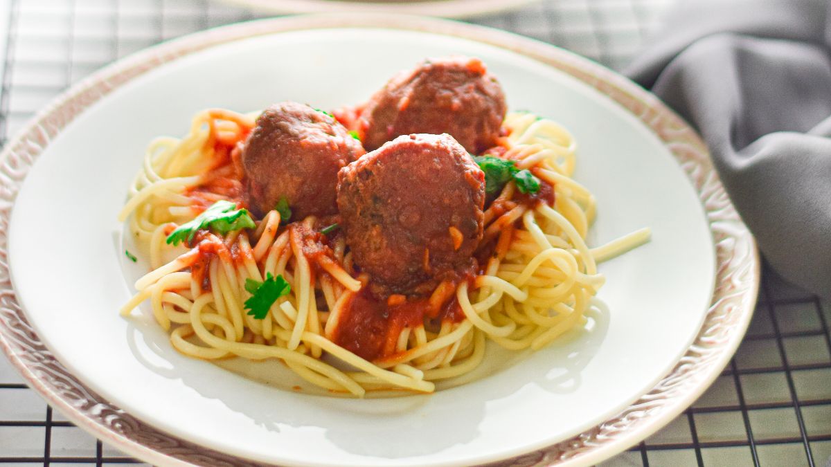 Air Fryer Meatballs Marinara - xoxoBella