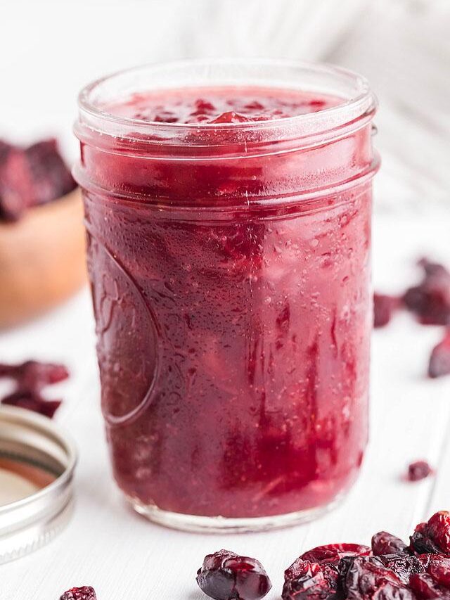 Spiked Pineapple Bourbon Cranberry Sauce xoxoBella