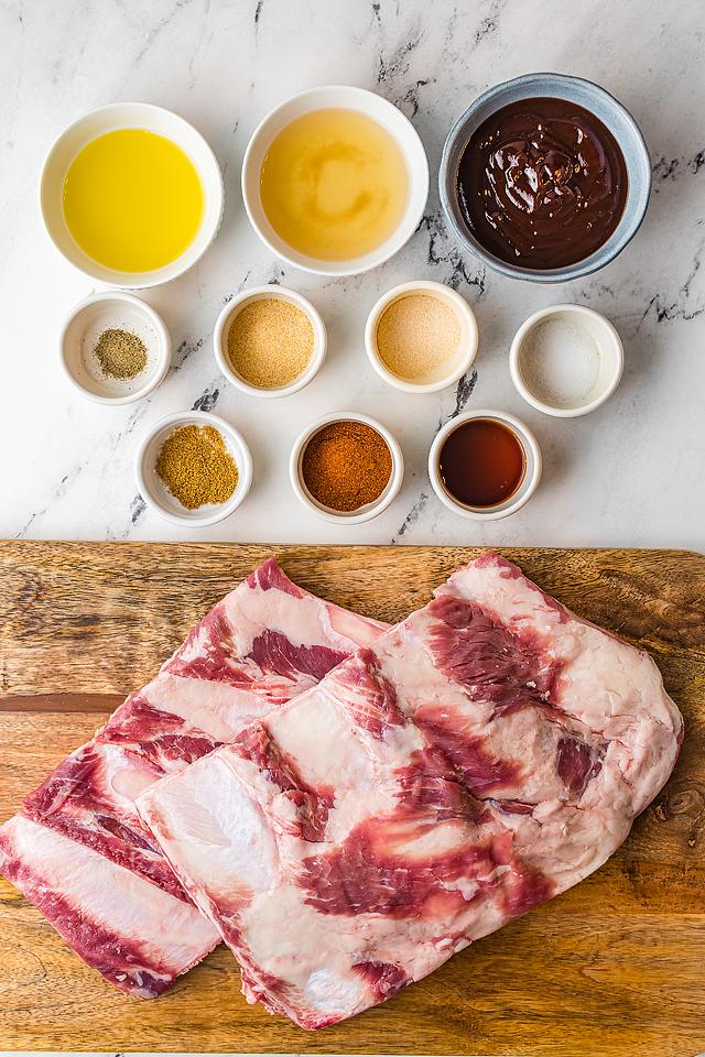 Food blogger, Bella Bucchiotti of xoxoBella, shares a quick dinner recipe for air fryer BBQ ribs with the best dry rib rub. 
