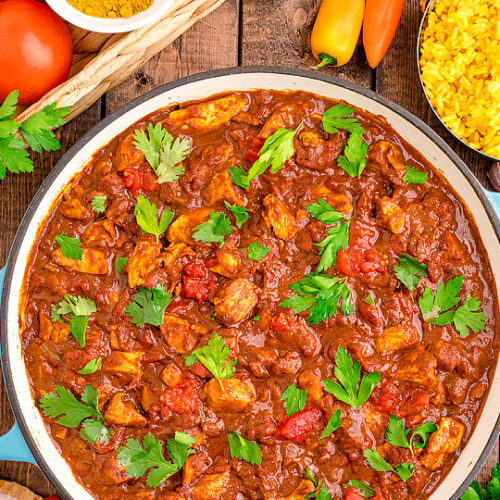 Easy Chicken Madras Curry xoxoBella