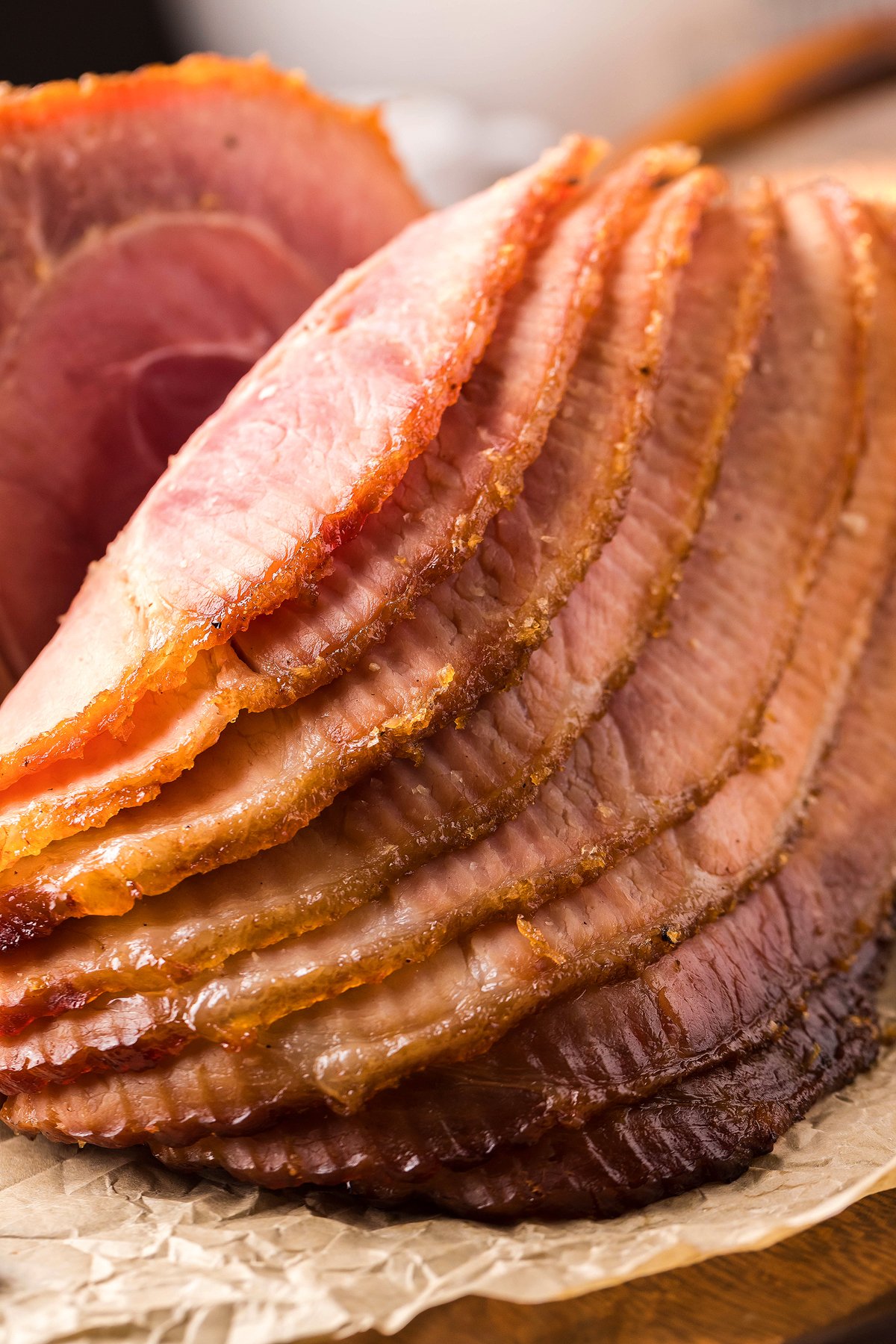 Smoked Sweet Onion Honey Glazed Ham xoxoBella