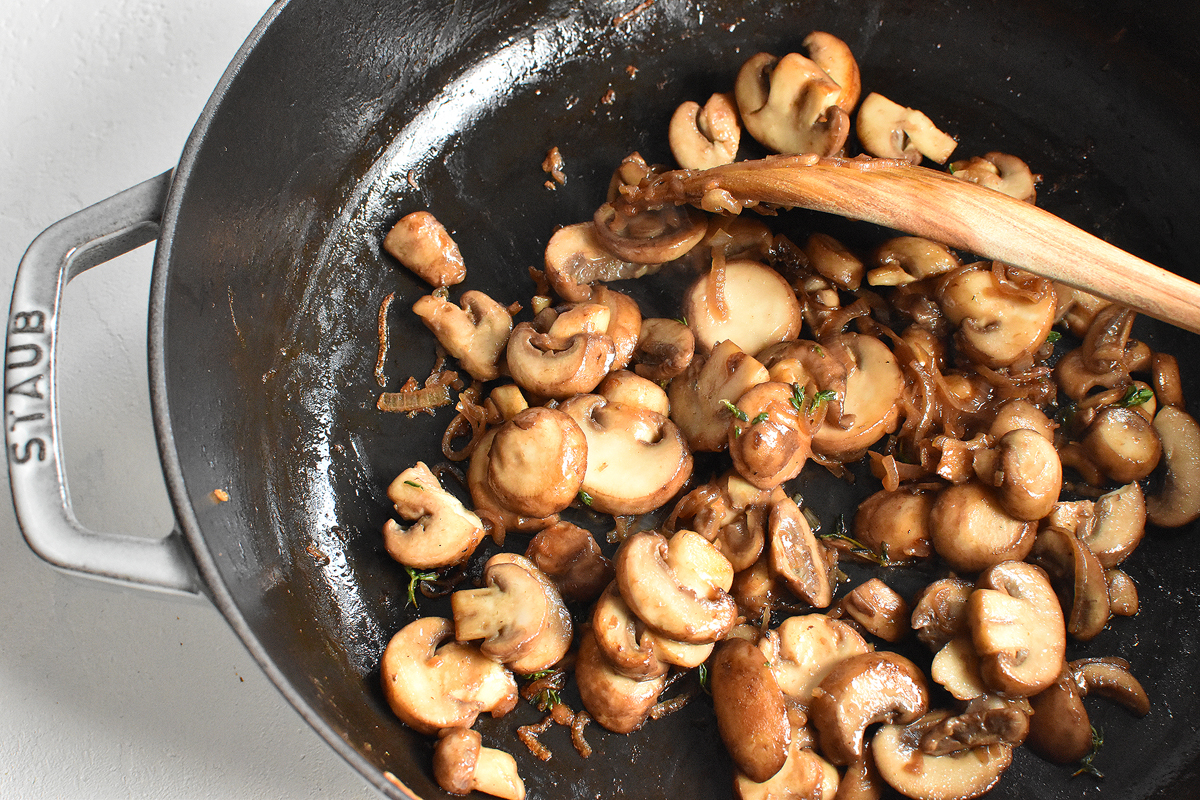 Baked Eggs en Cocotte with Prosciutto and Mushrooms xoxoBella