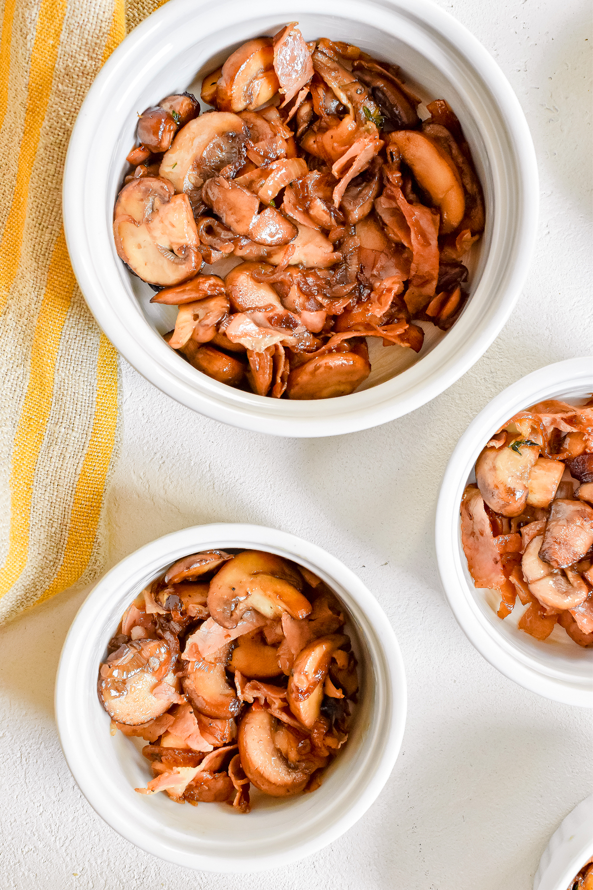 Baked Eggs en Cocotte with Prosciutto and Mushrooms xoxoBella