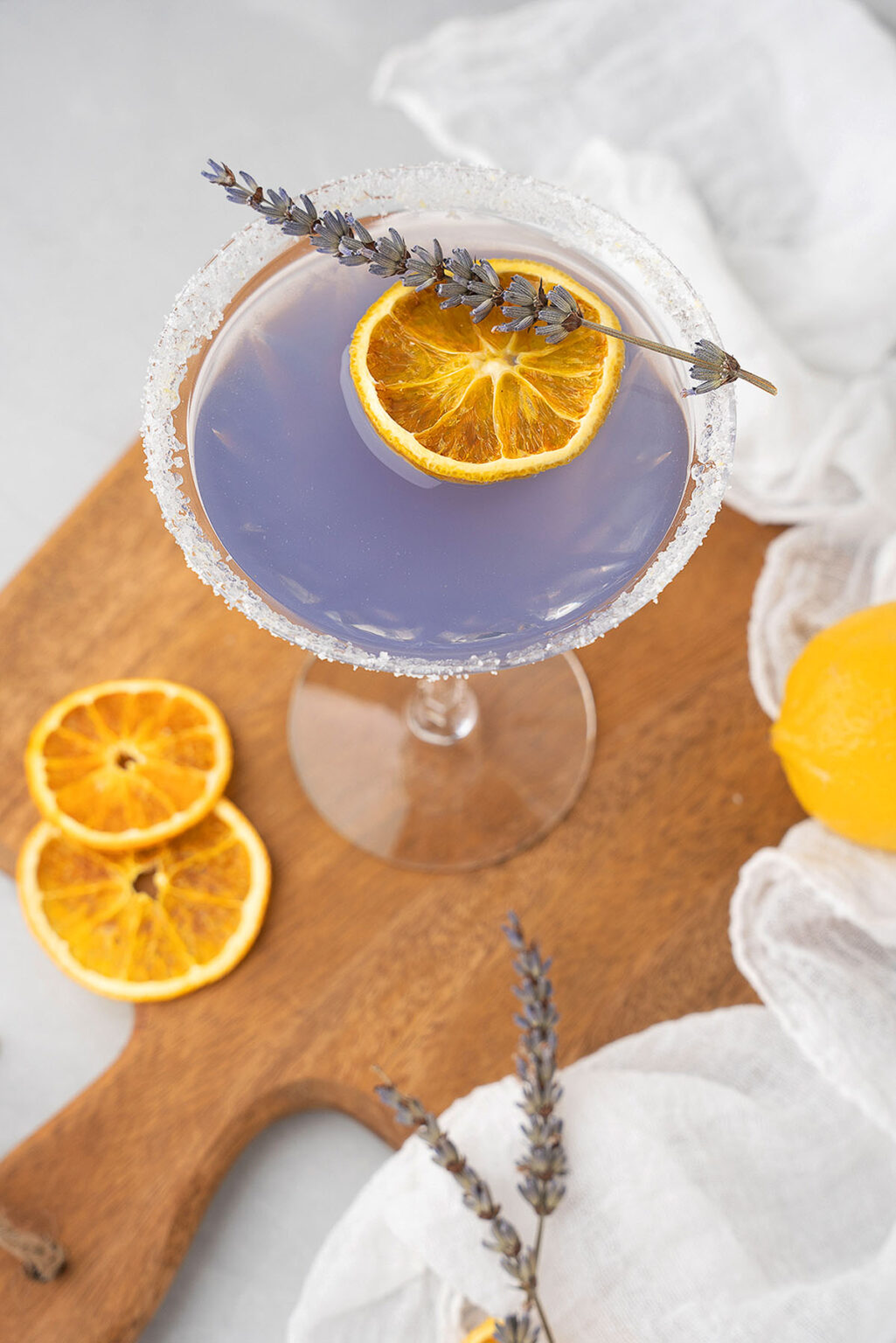 Lavender Lemon Drop Vodka Martini xoxoBella