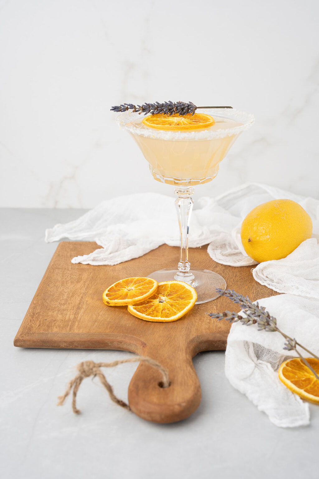 Lavender Lemon Drop Vodka Martini xoxoBella