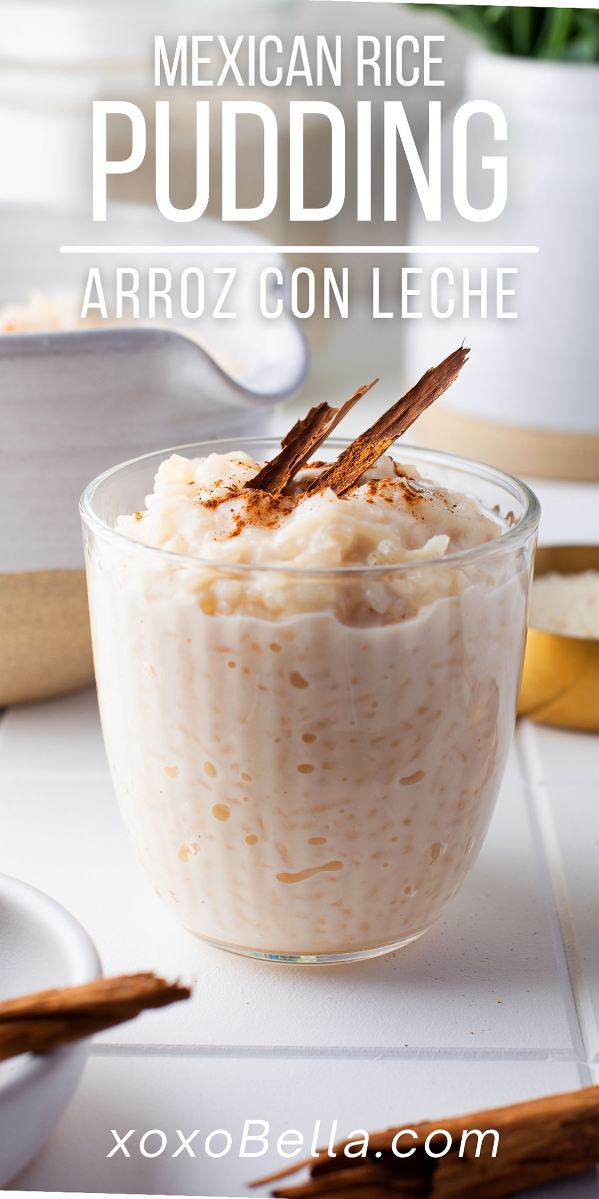 Mexican Rice Pudding (Arroz Con Leche Mexicano)