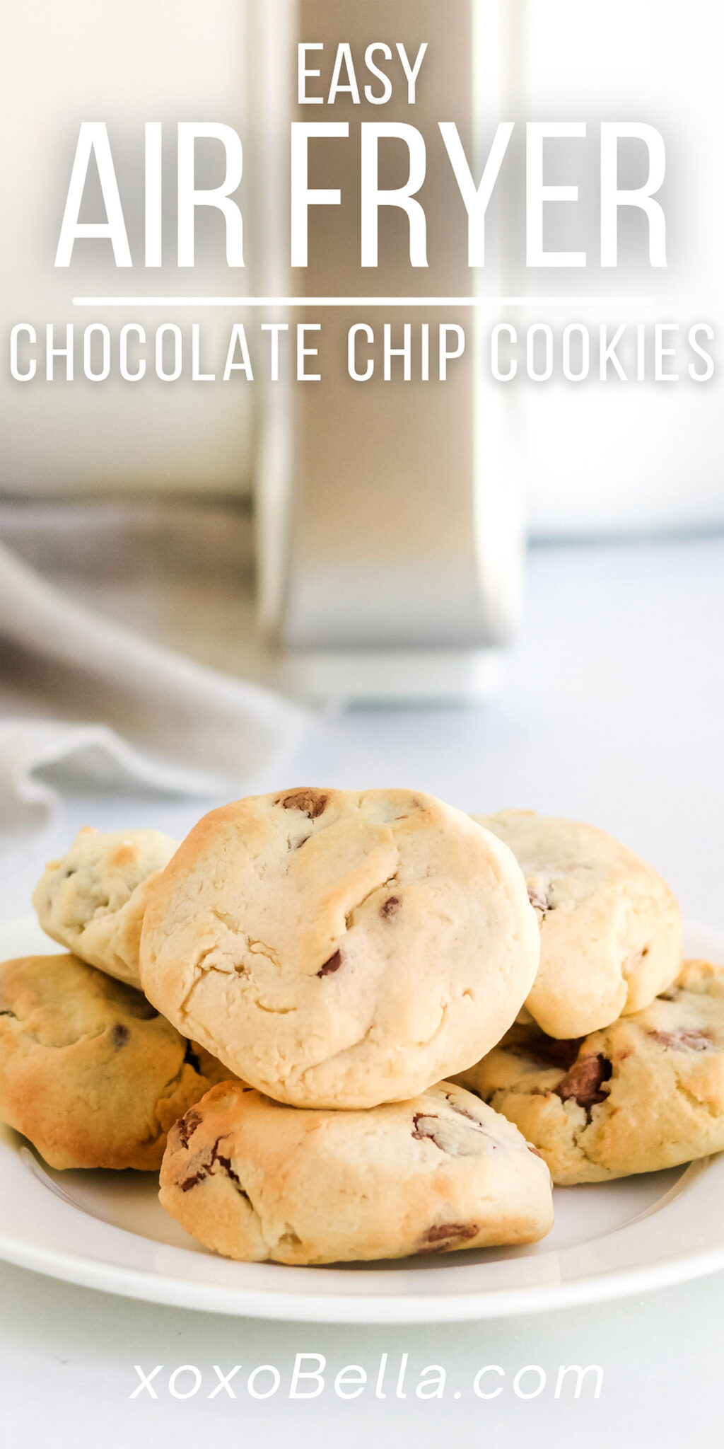 Easy Air Fryer Chocolate Chip Cookies xoxoBella
