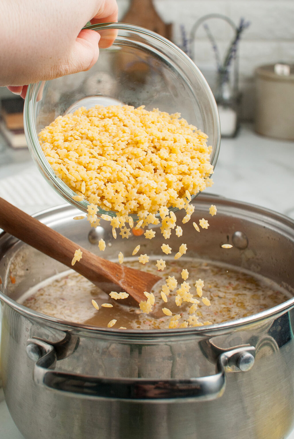 Chicken Pastina Soup xoxoBella