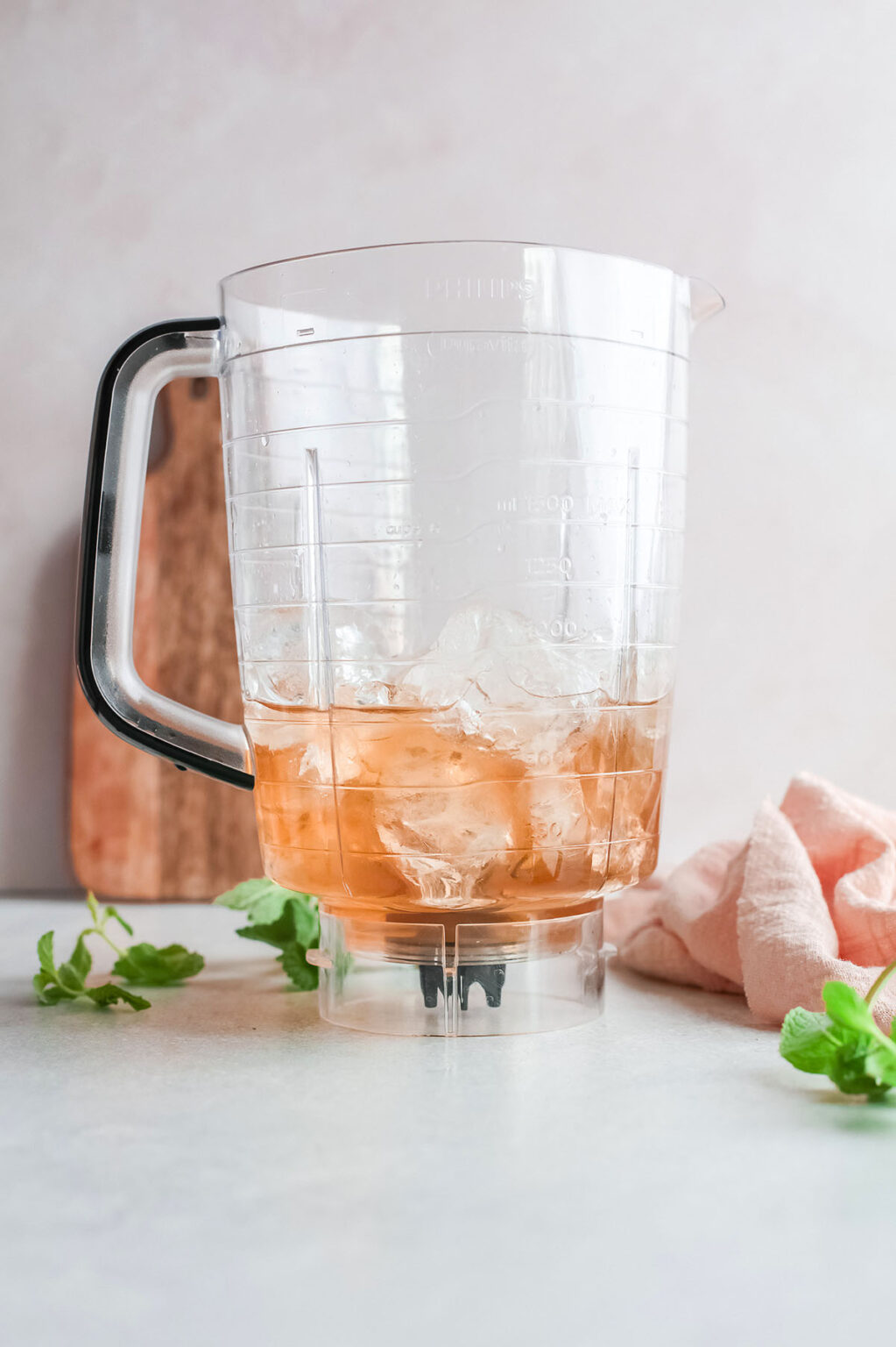 Easy Frozen Mint Julep Slushie xoxoBella