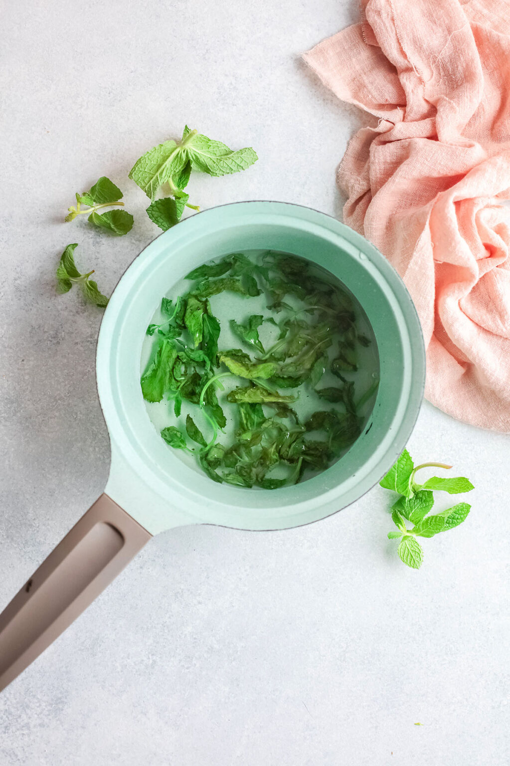 Easy Frozen Mint Julep Slushie xoxoBella