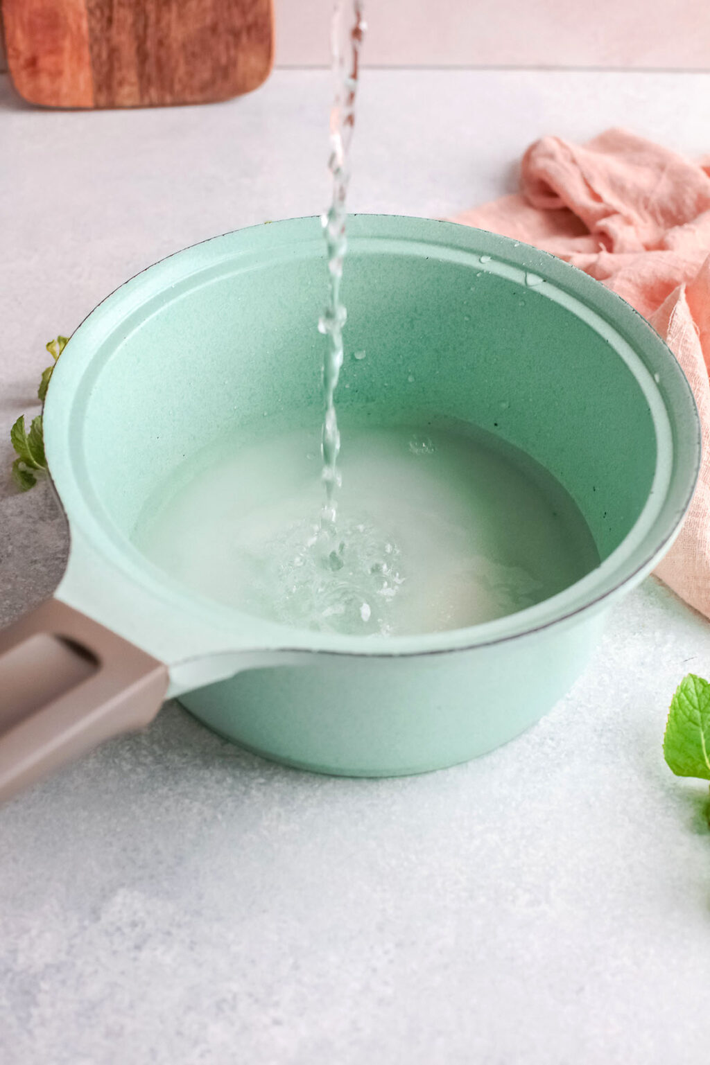 Easy Frozen Mint Julep Slushie xoxoBella