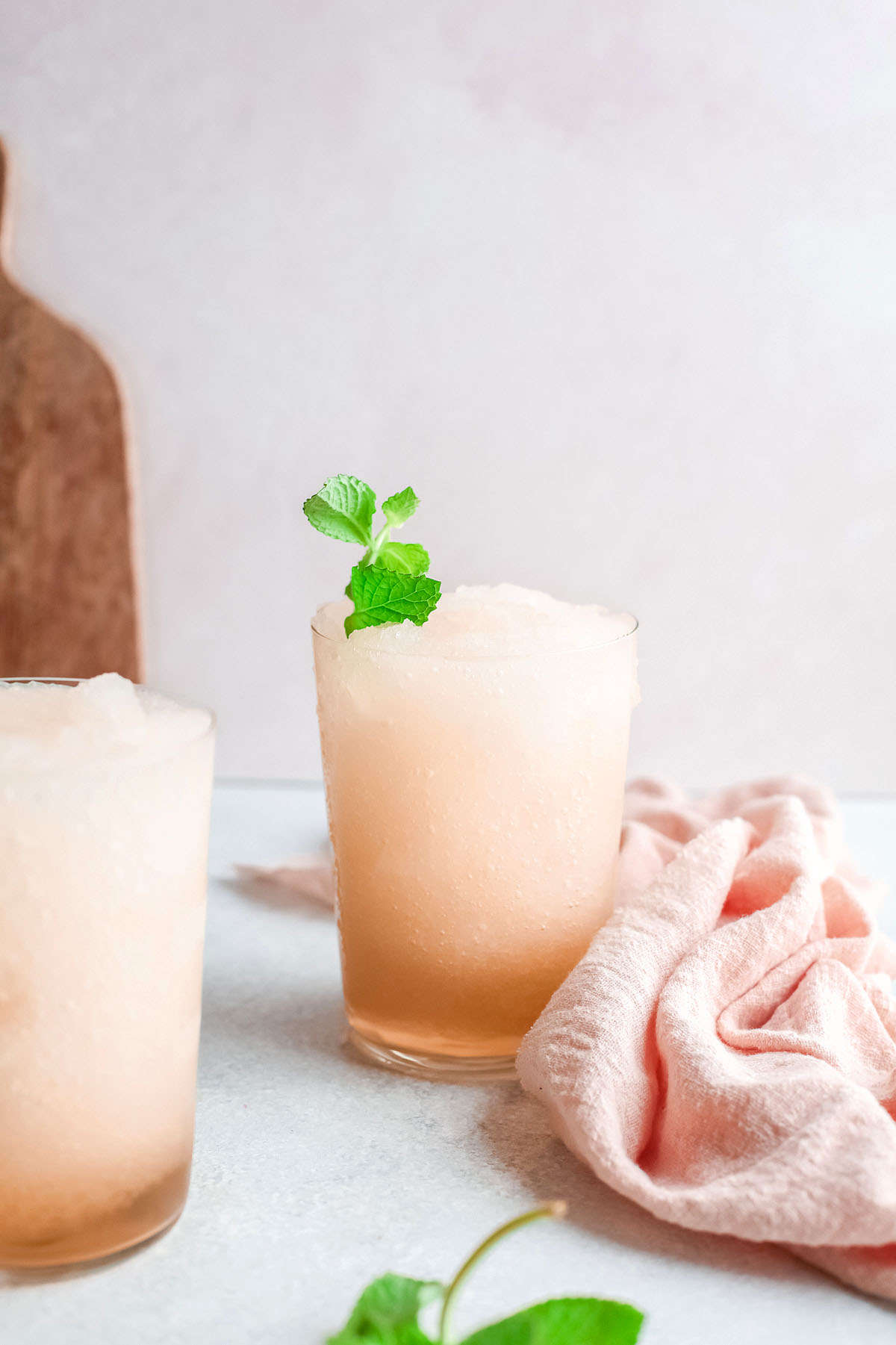 Easy Frozen Mint Julep Slushie xoxoBella