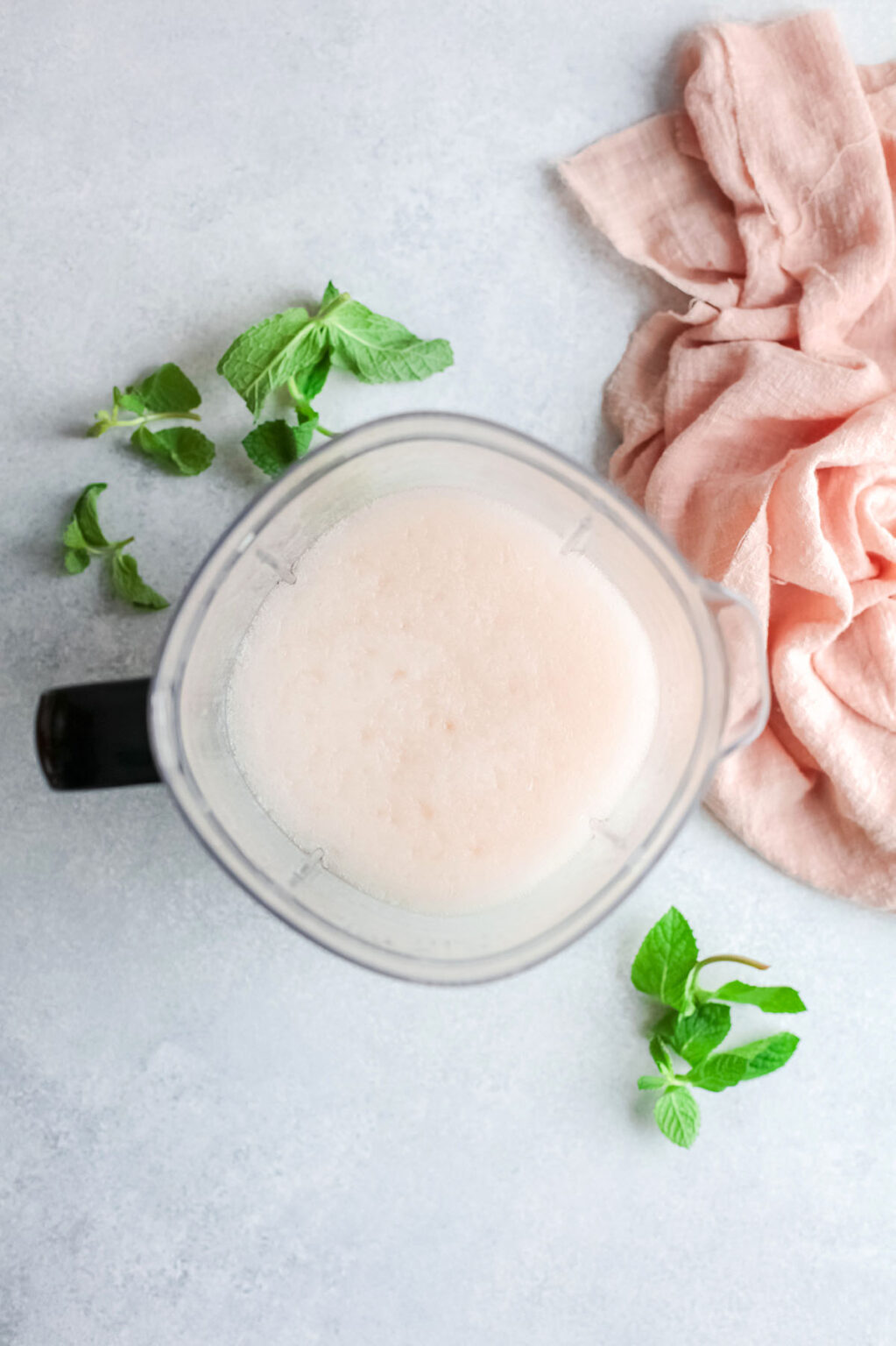 Easy Frozen Mint Julep Slushie xoxoBella
