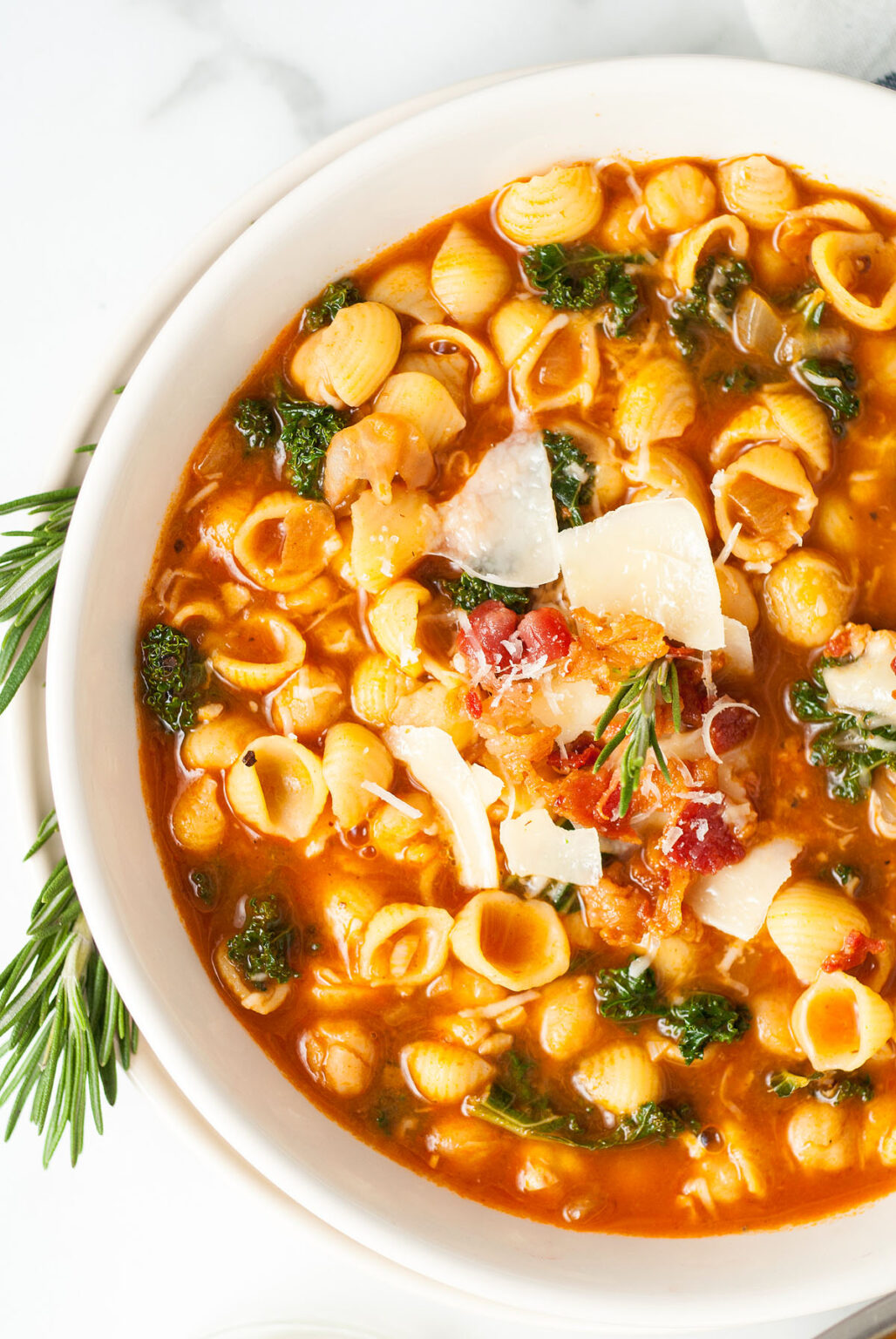 Pasta e Ceci Italian Pasta and Chickpea Stew xoxoBella