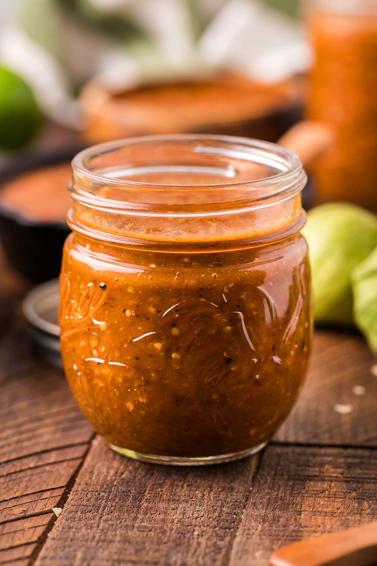 Tomatillo Red Chili Salsa Copycat Chipotle Hot Salsa