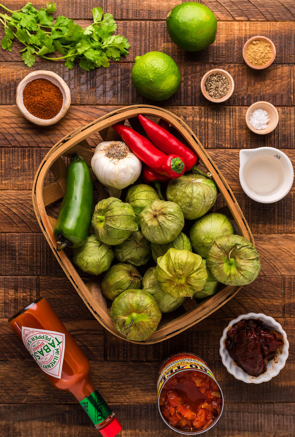 Tomatillo Red Chili Salsa Copycat Chipotle Hot Salsa