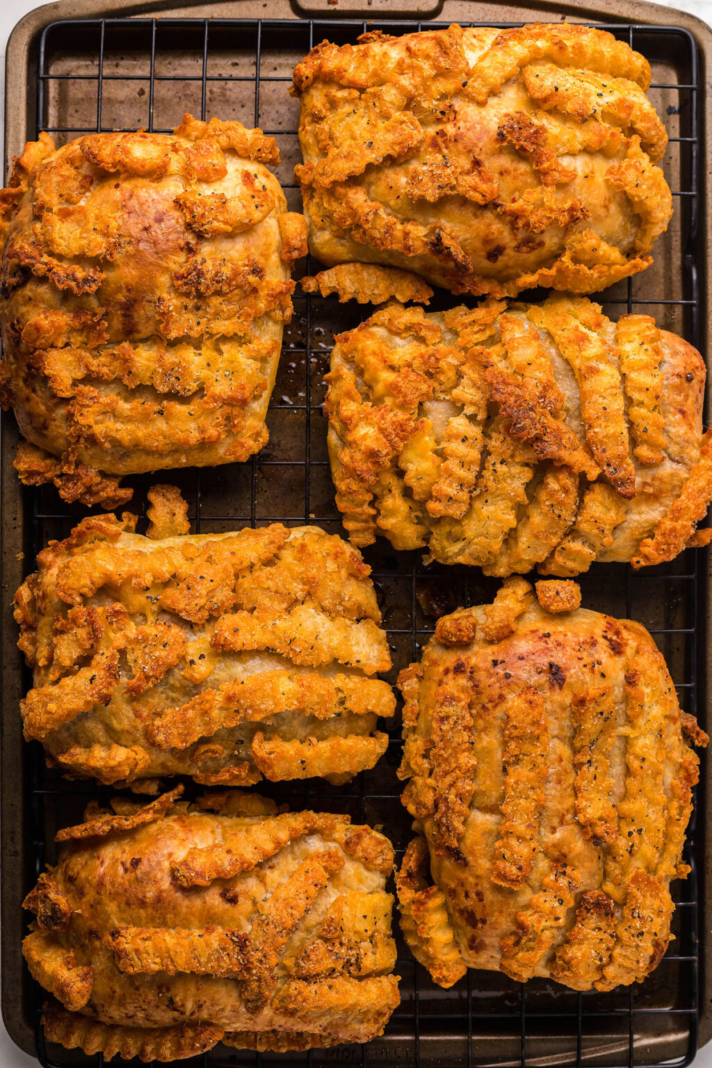 Easy Cheeseburger Hot Pockets with French Fry Topping xoxoBella