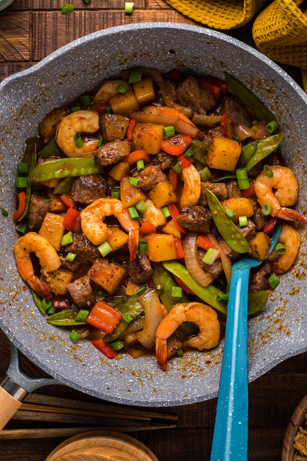 Wok Seared Steak and Shrimp Panda Express Copycat Recipe xoxoBella