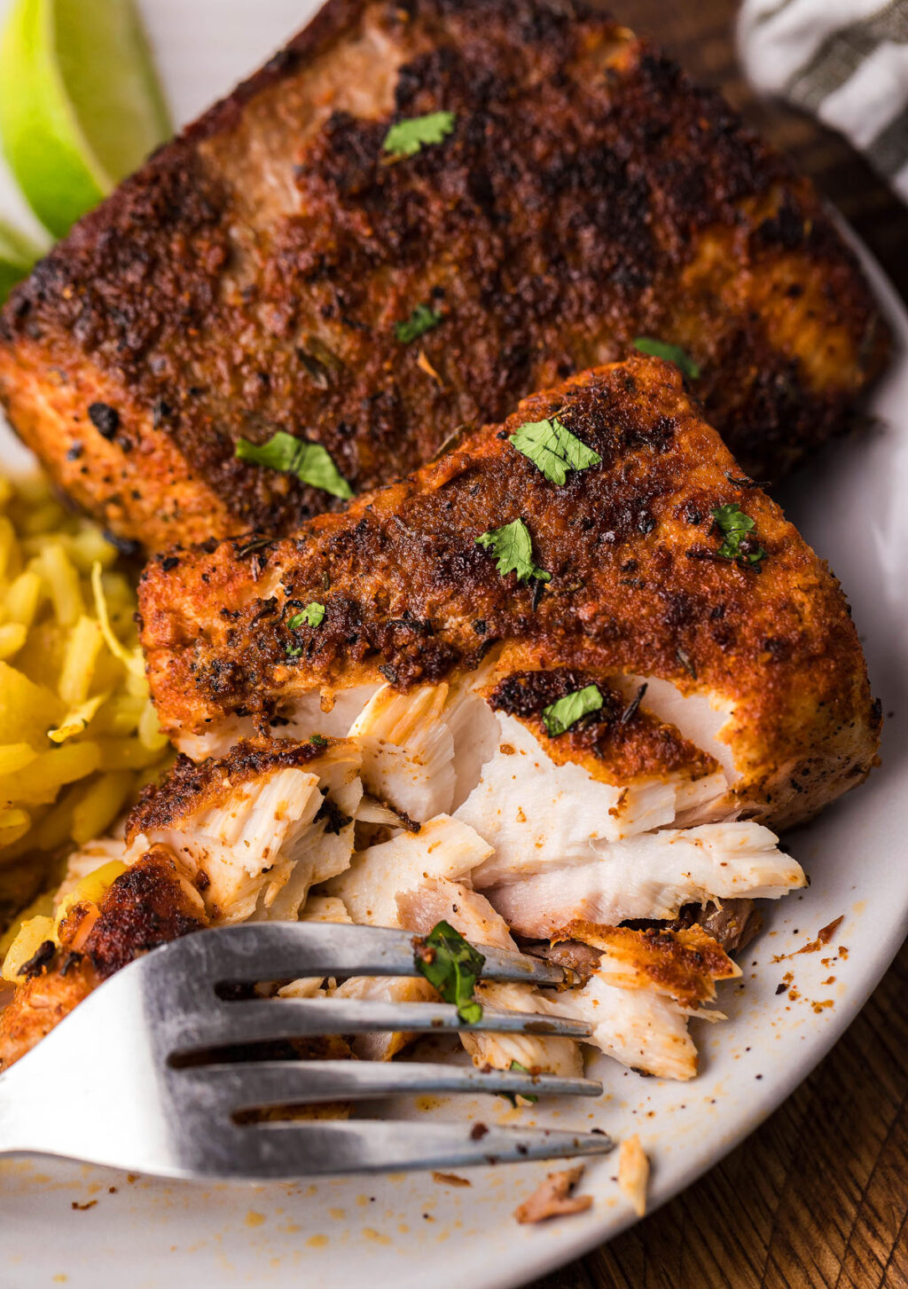 Blackened Mahi Mahi with Homemade Seasoning xoxoBella