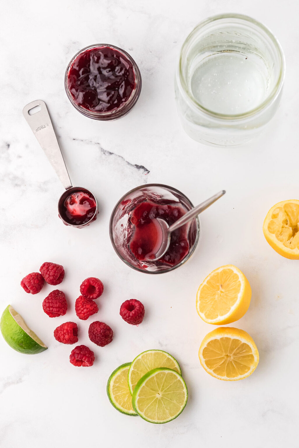 Blueberry Lemon Jam Seltzer TikTok Recipe xoxoBella