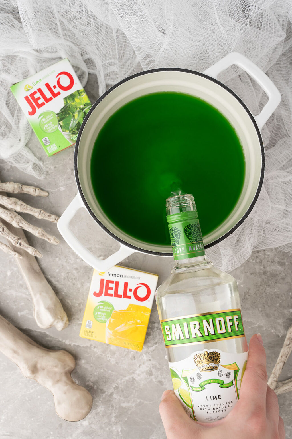 Ectoplasm Syringe Vodka Jello Shots xoxoBella