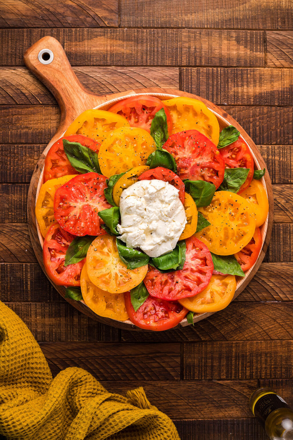 Heirloom Italian Burrata Caprese Salad xoxoBella