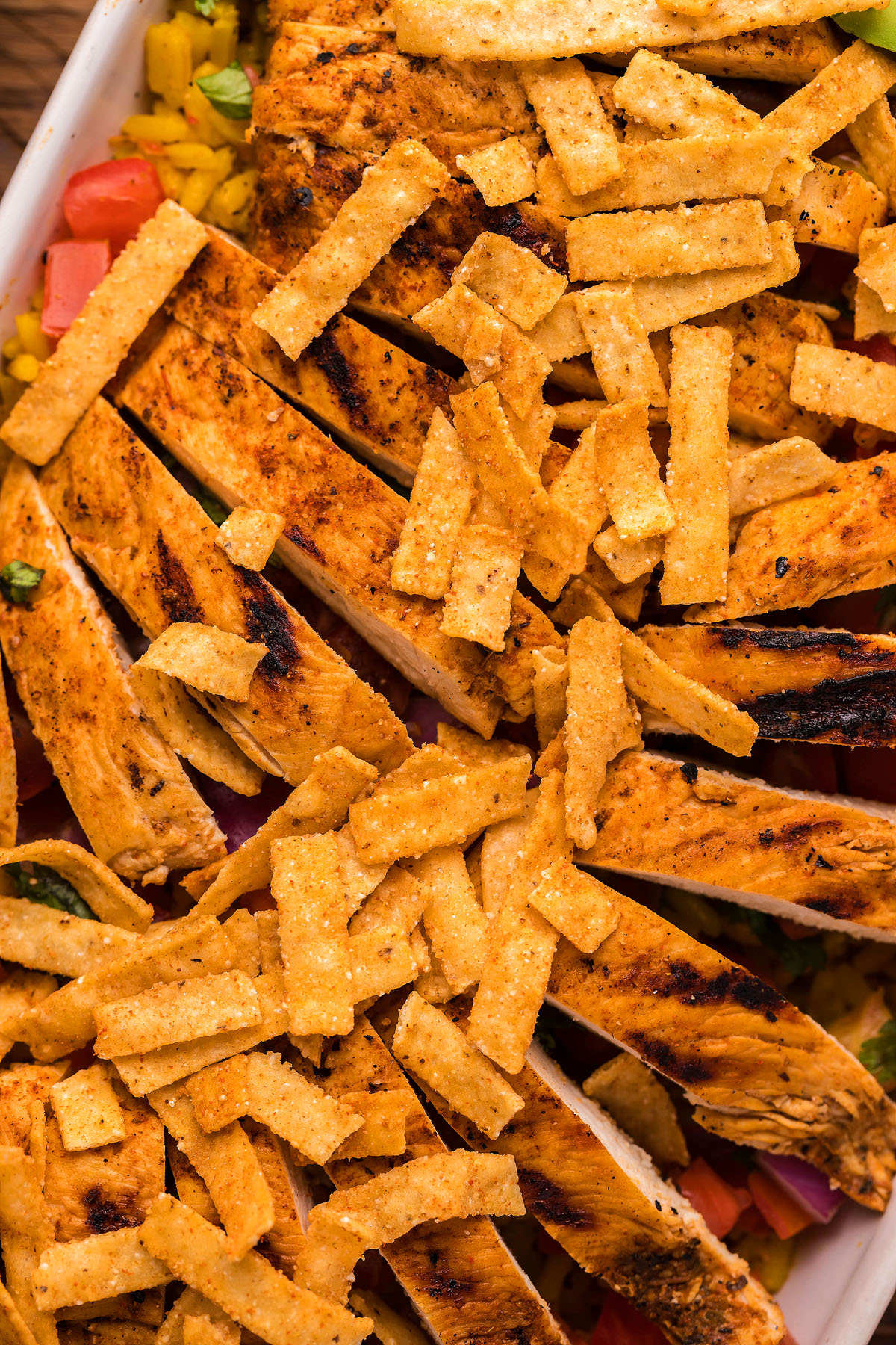 Chipotle Chicken Fresh Mex Bowl Chili's Copycat xoxoBella