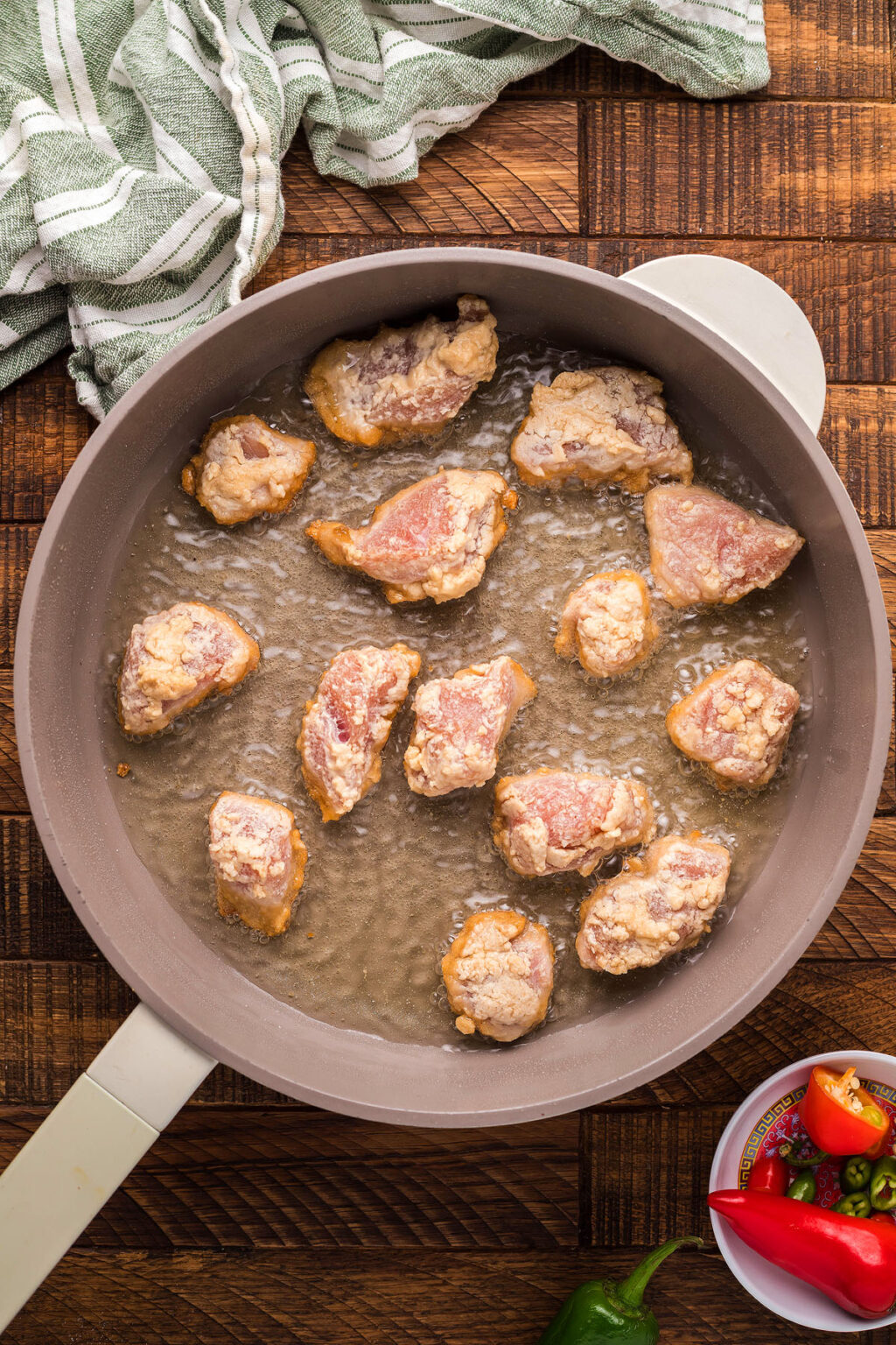 Salt & Pepper Pork Chop Bites xoxoBella