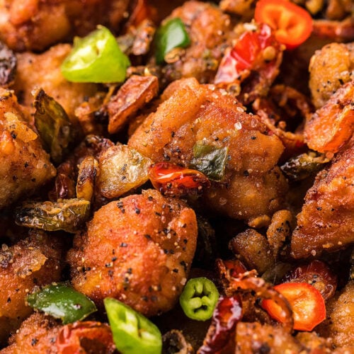 Salt & Pepper Pork Chop Bites xoxoBella