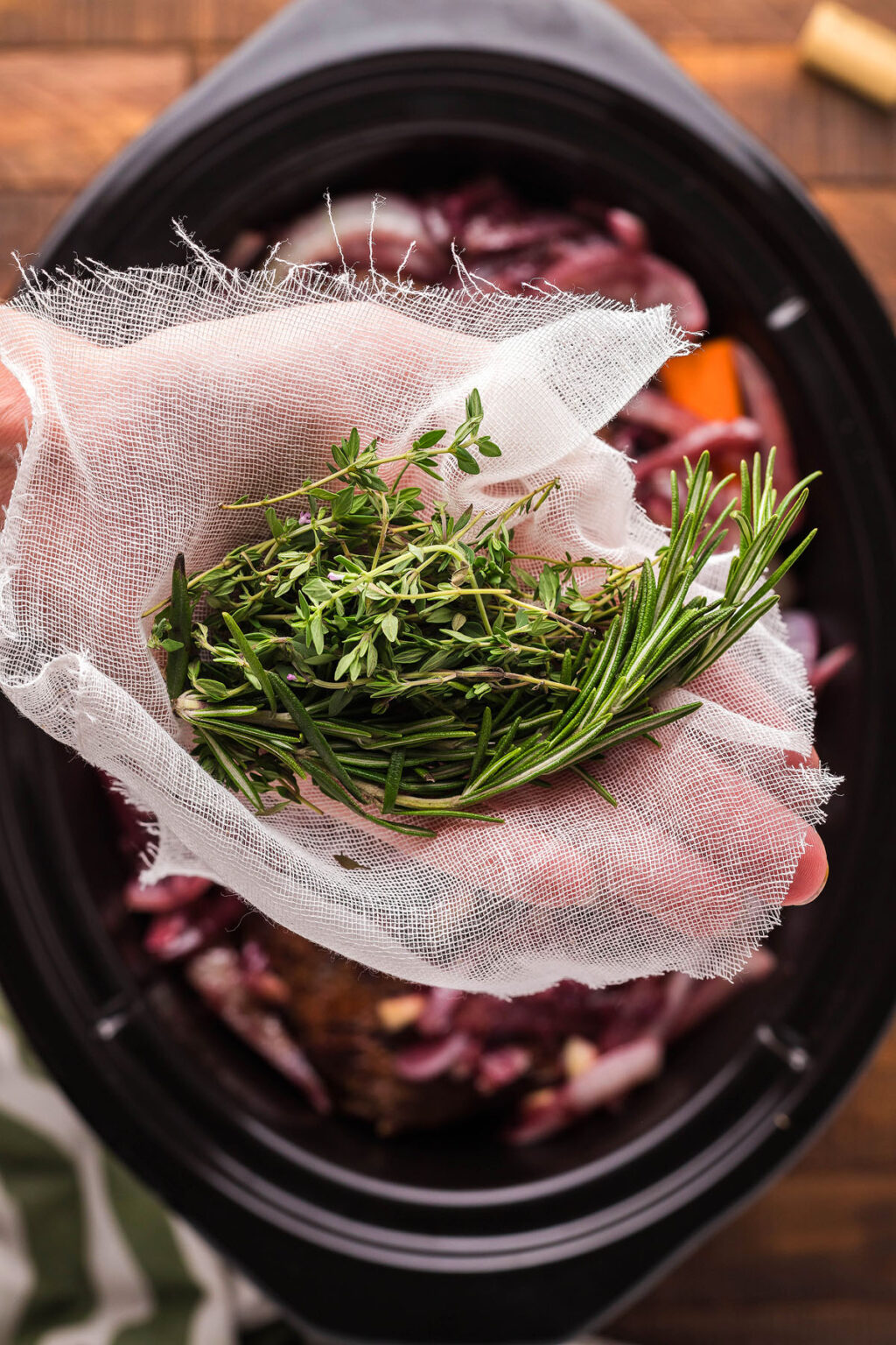 Slow Cooker Pot Roast with Red Wine xoxoBella