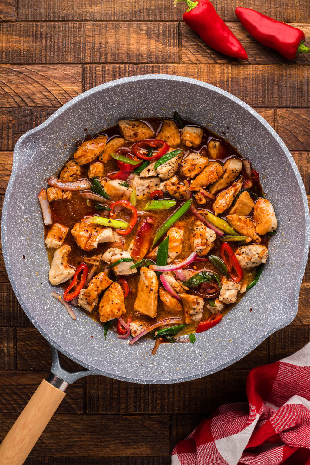 Spicy Gochujang Chicken Stir Fry xoxoBella