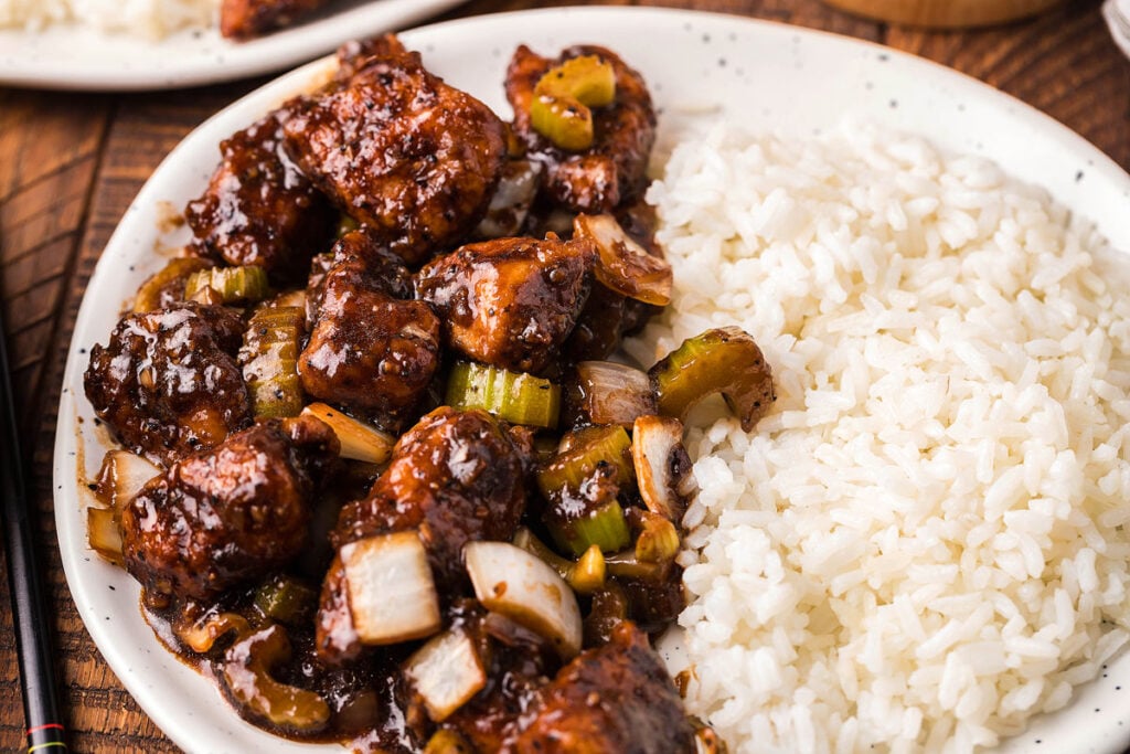 Black Pepper Chicken &ndash; Copycat Panda Express Recipe,