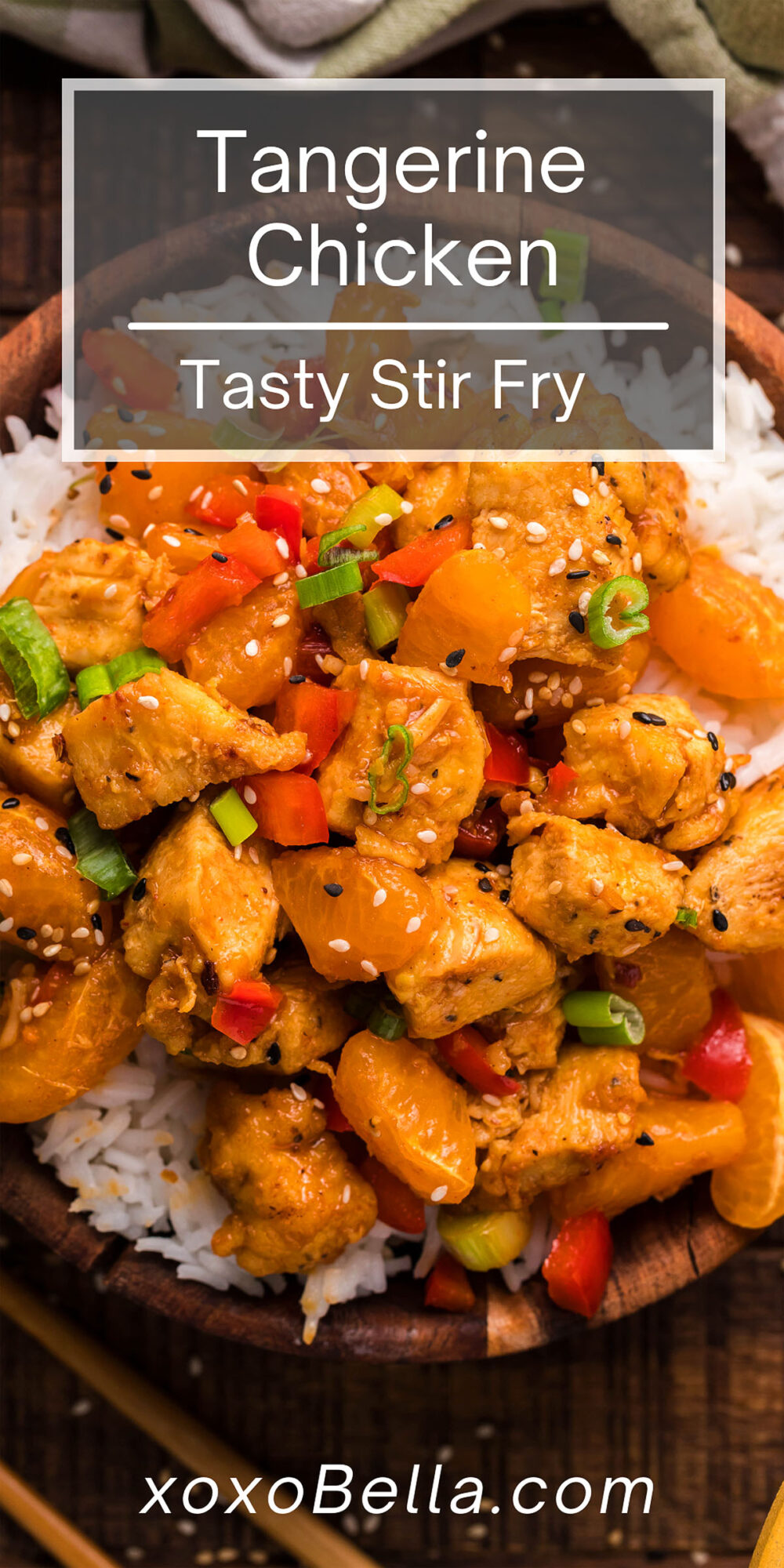 Tasty Tangerine Chicken Stir Fry - xoxoBella