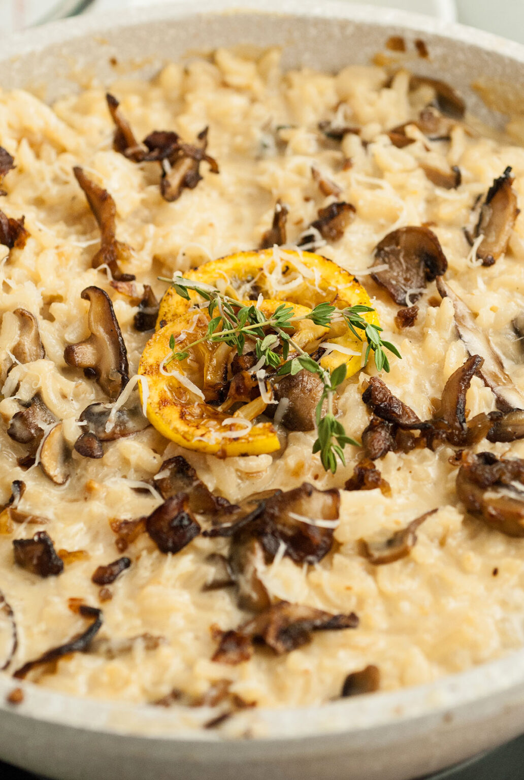 The BEST Creamy Mushroom Risotto - xoxoBella