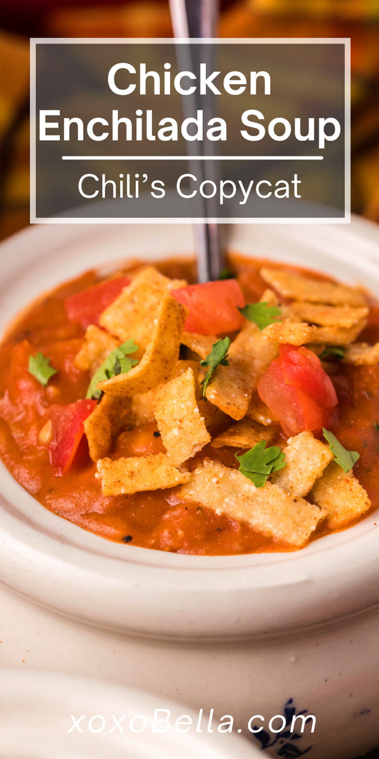 Chicken Enchilada Soup Chili's Copycat xoxoBella