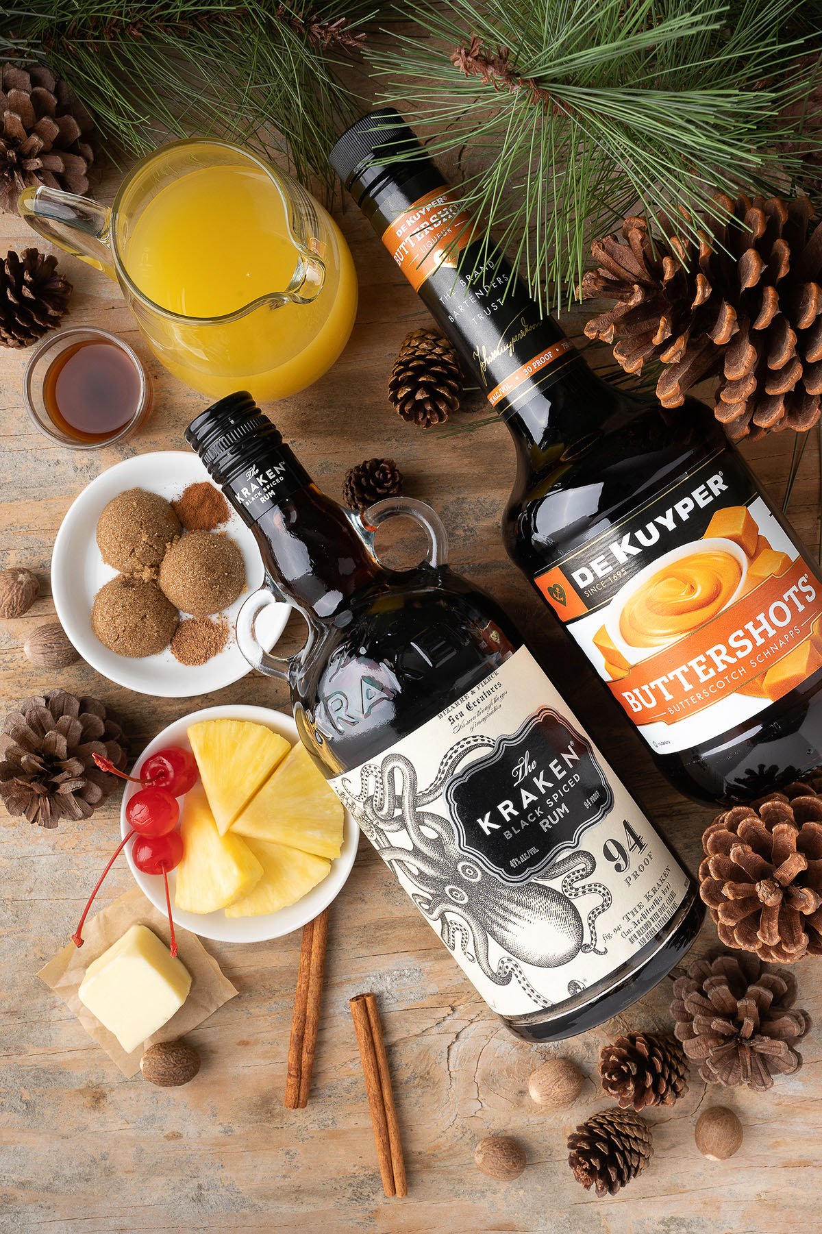 Spiced Pineapple Hot Buttered Rum Toddy xoxoBella