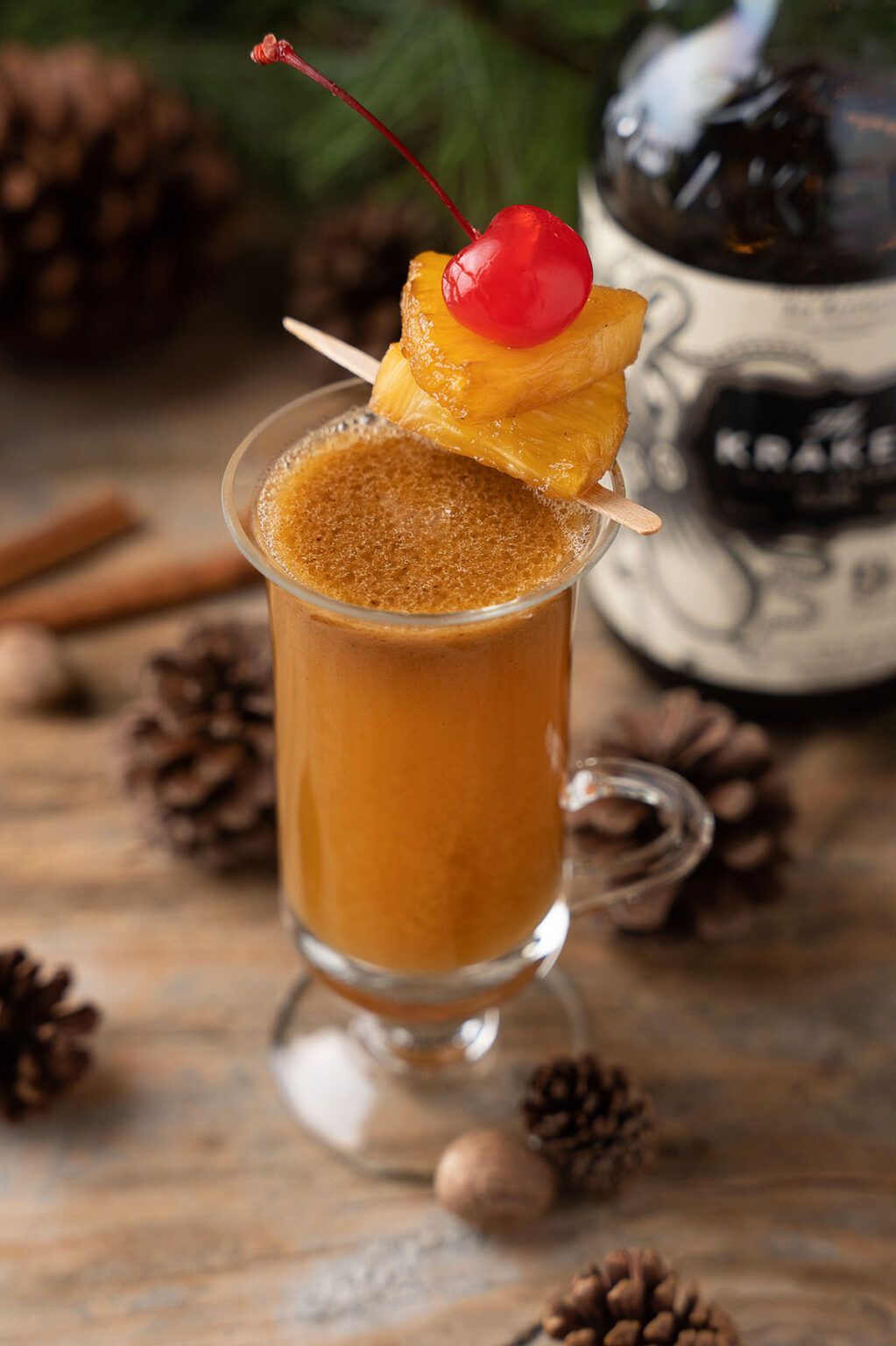 Spiced Pineapple Hot Buttered Rum Toddy xoxoBella