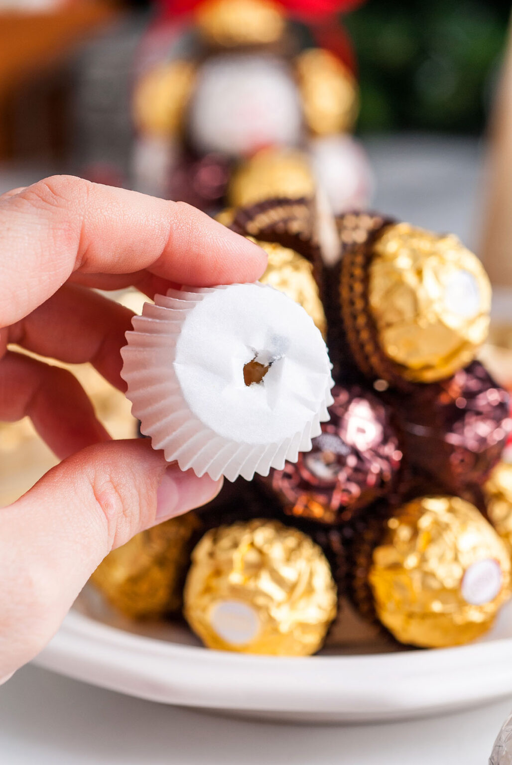 Homemade Ferrero Rocher Christmas Tree xoxoBella