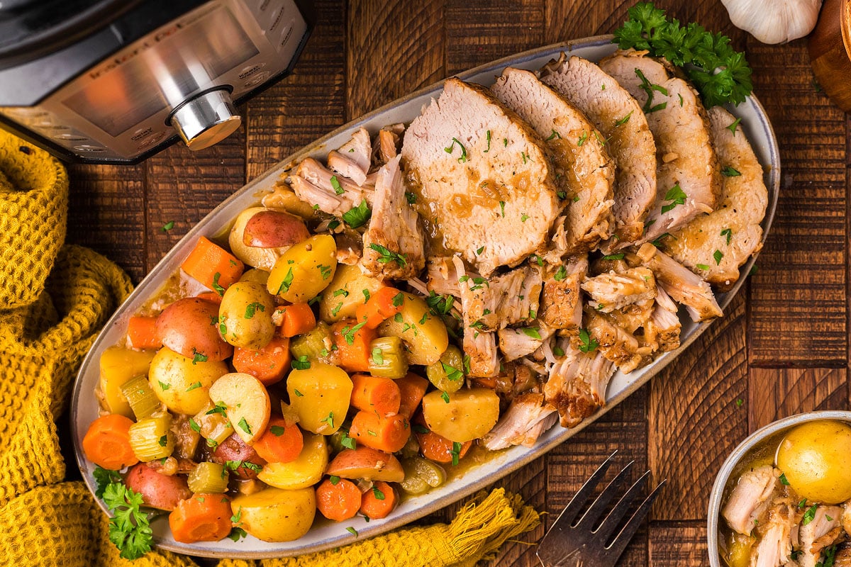 Pot Pork Loin Roast.