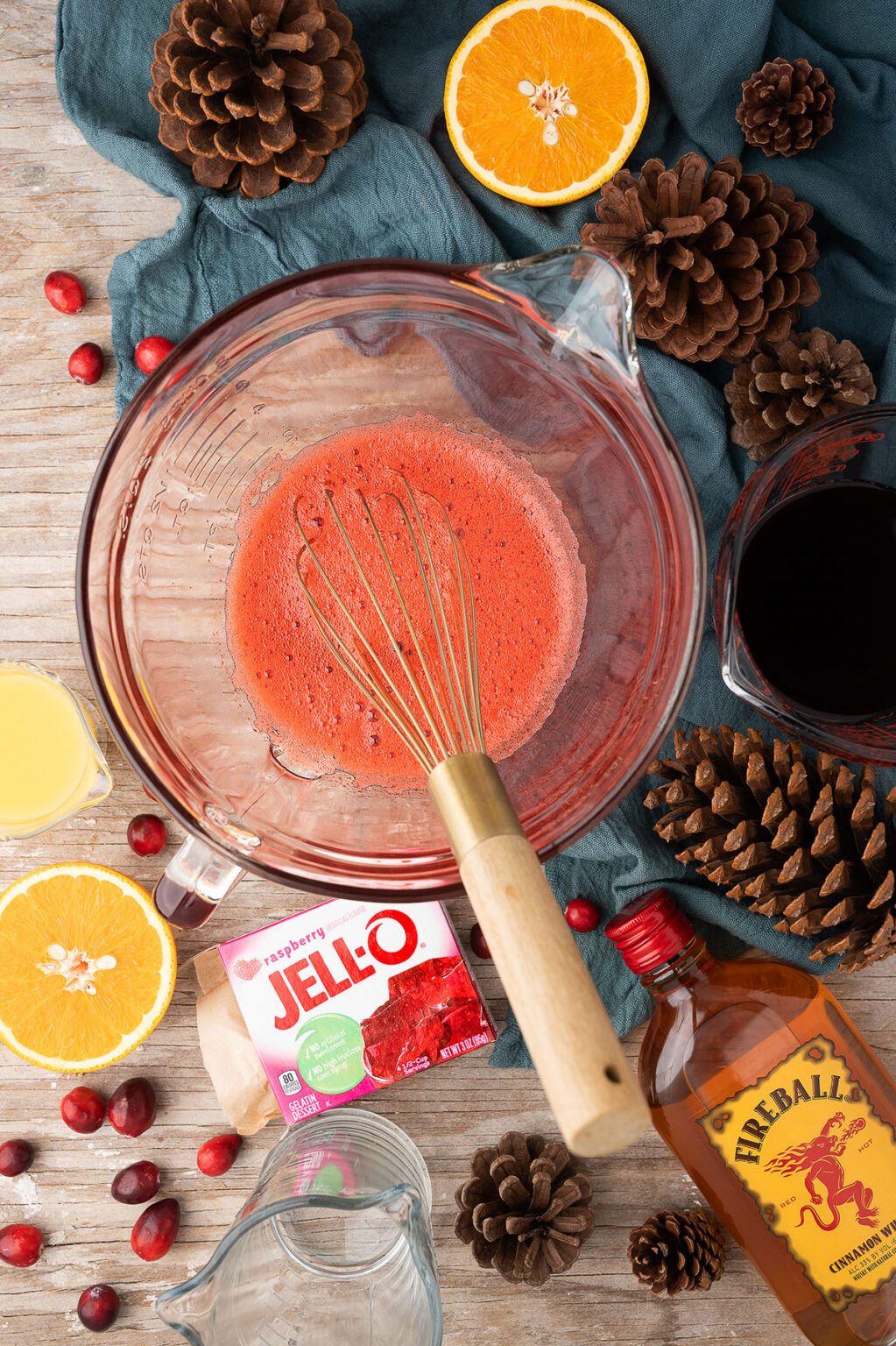 Mulled Wine Fireball Jello Shots xoxoBella