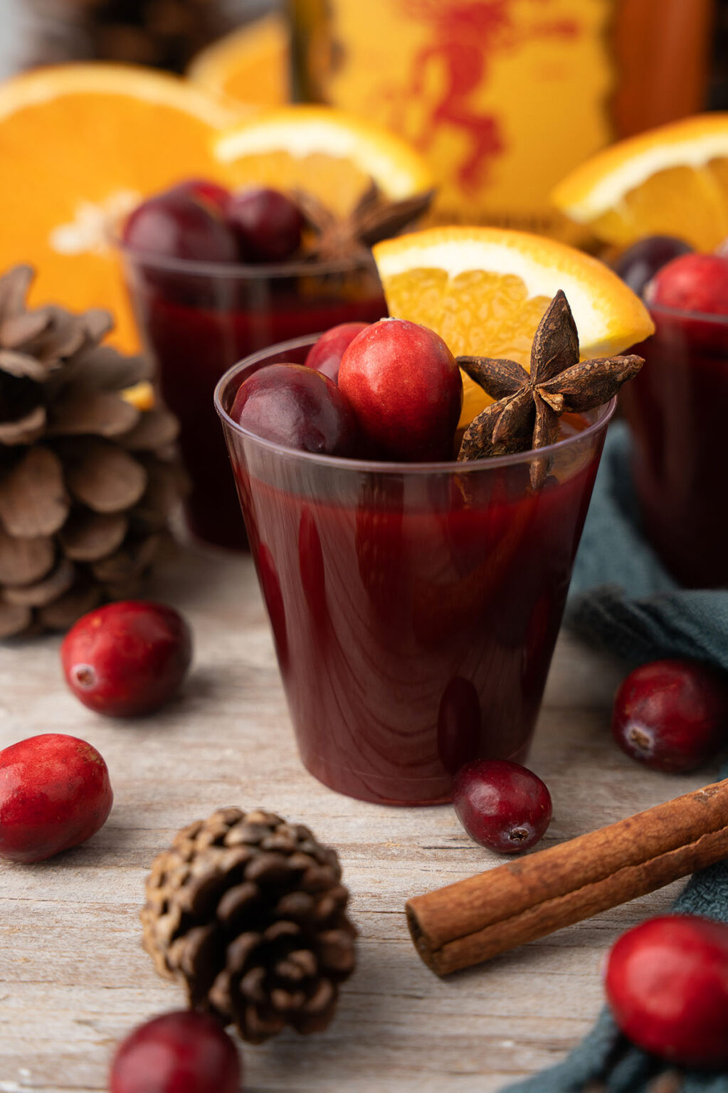 Mulled Wine Fireball Jello Shots xoxoBella