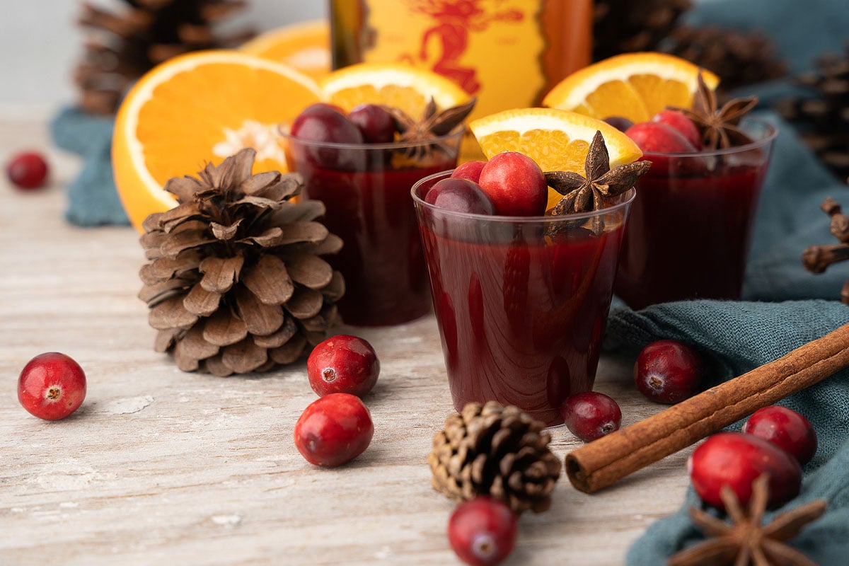 mulled wine fireball jello shot